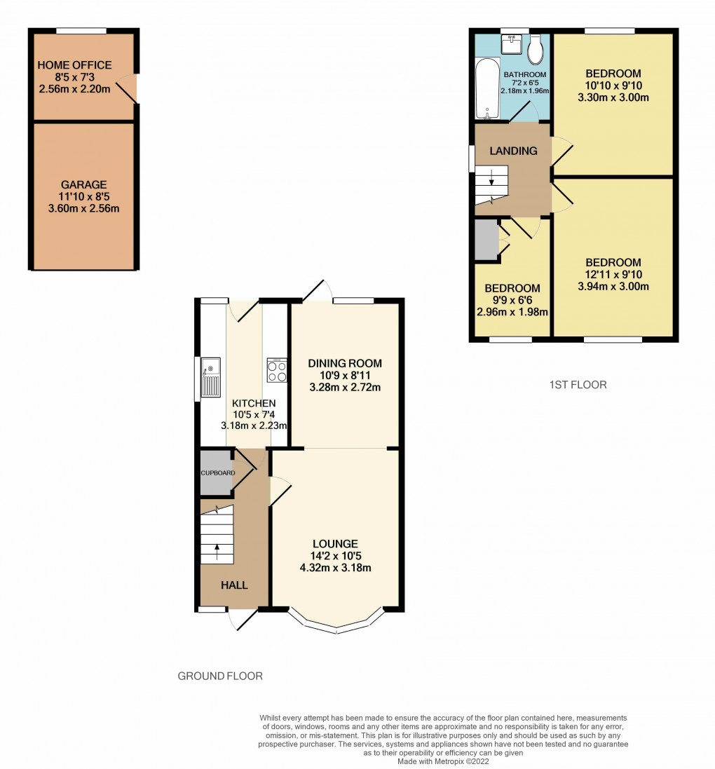 Floorplan for Luton