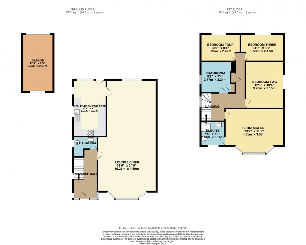Floorplan for Luton