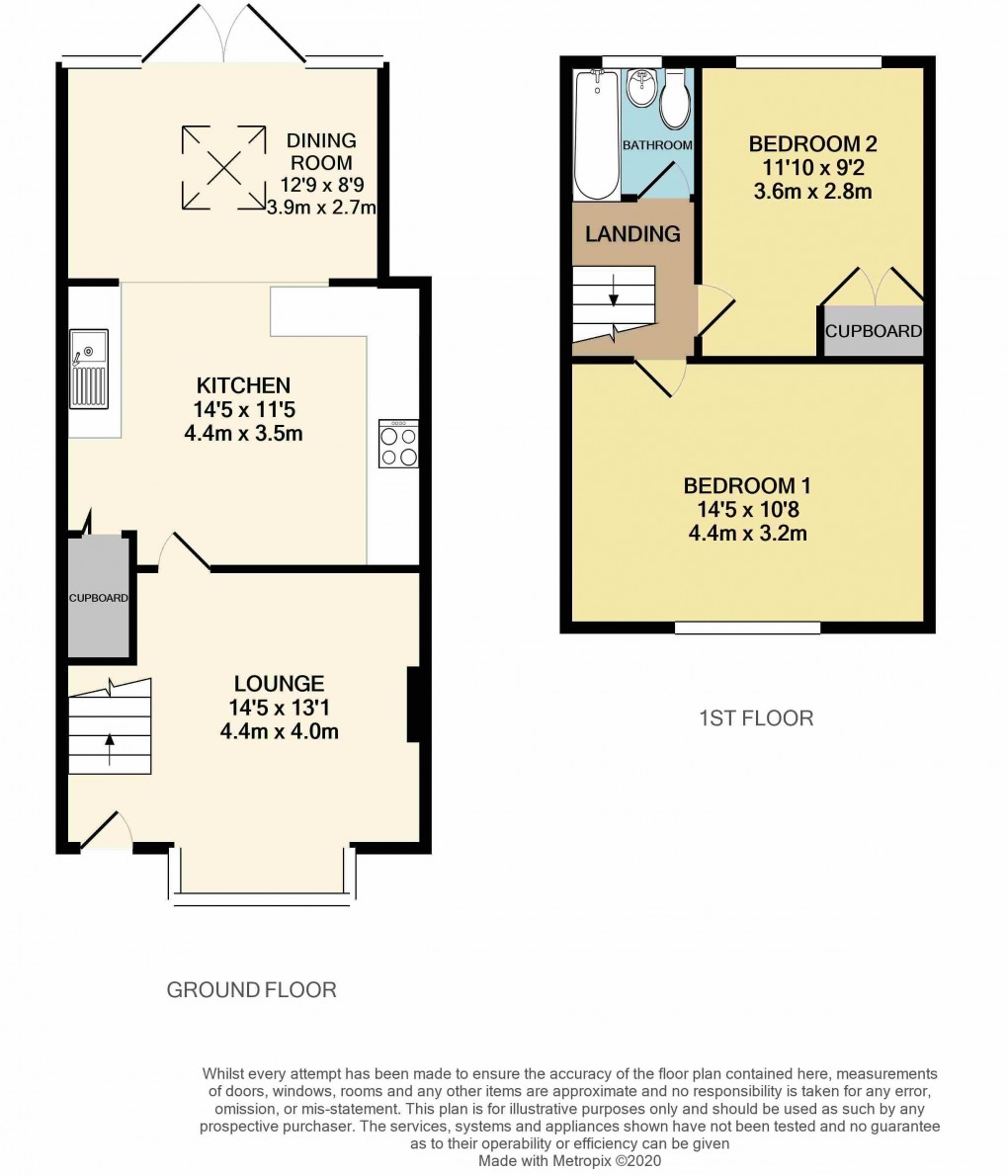 Floorplan for Luton