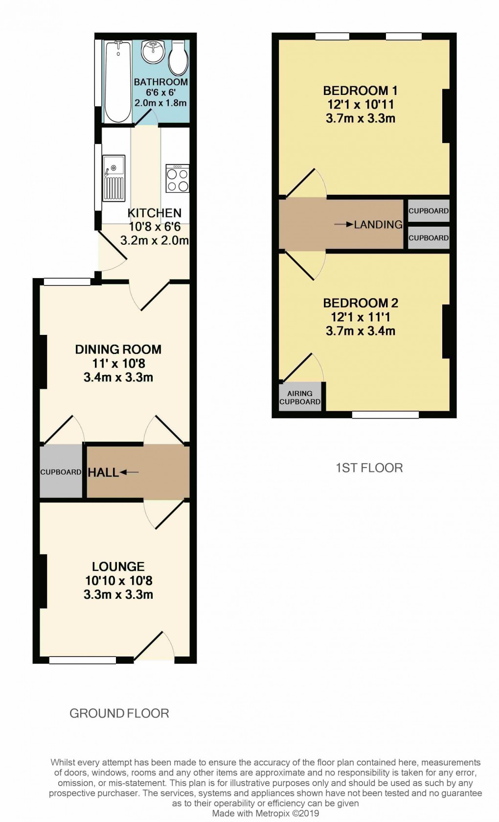Floorplan for Luton