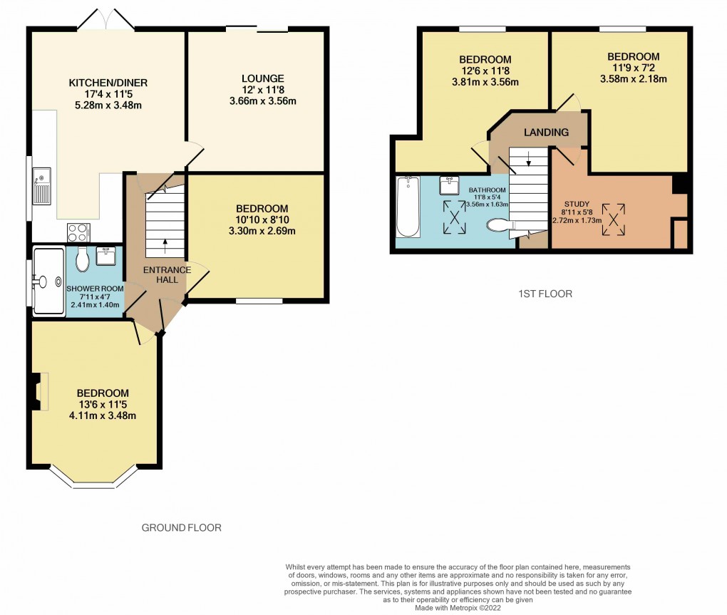 Floorplan for Luton