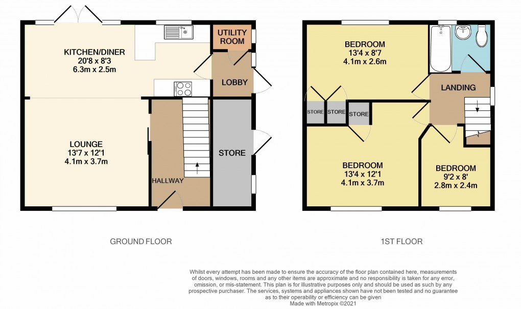 Floorplan for Luton