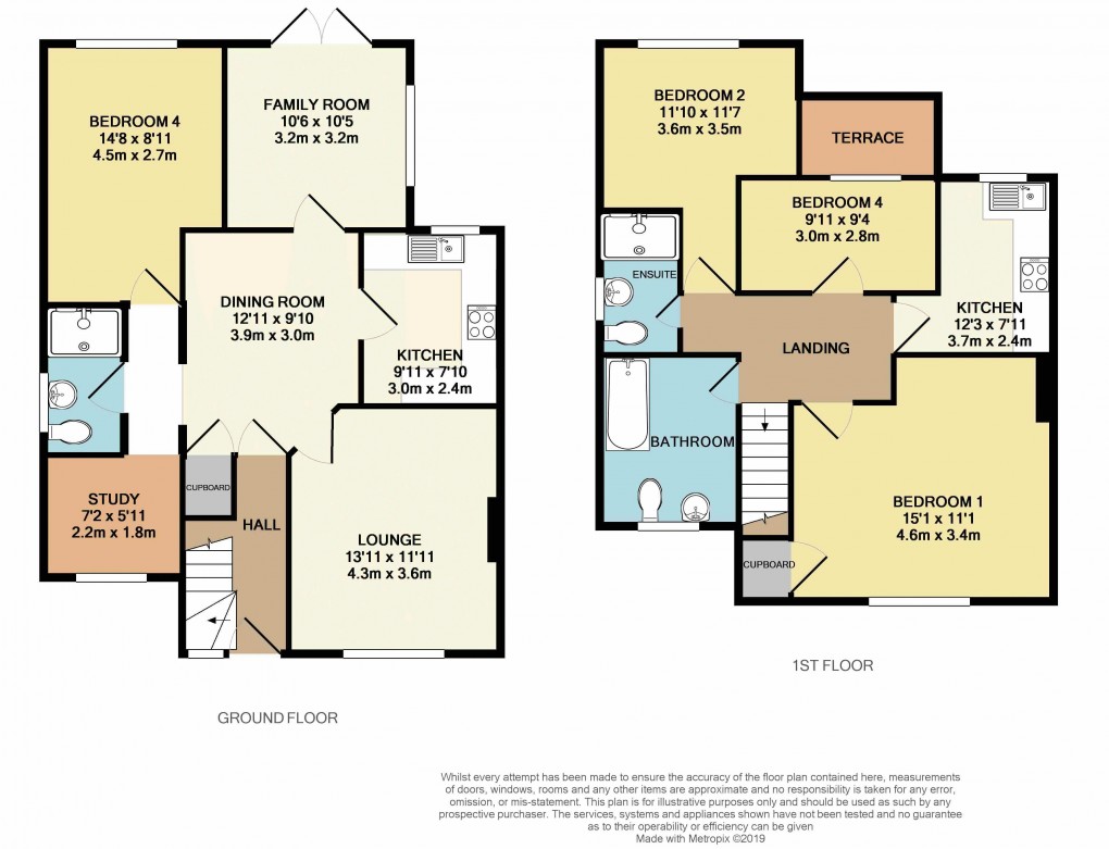 Floorplan for Luton