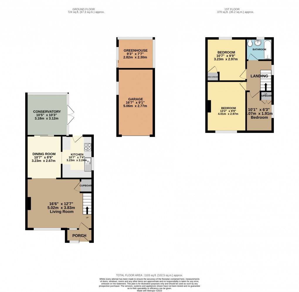 Floorplan for Luton