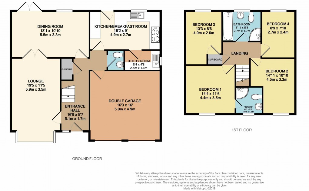 Floorplan for Luton