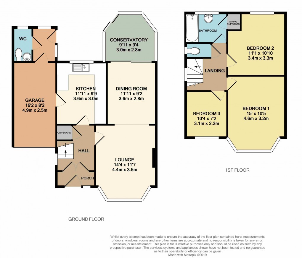 Floorplan for Luton