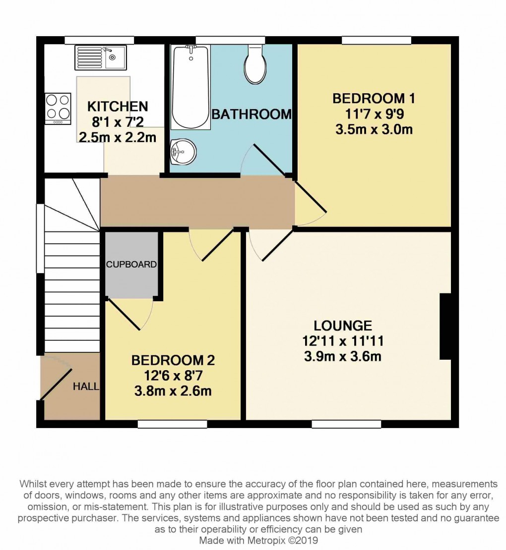 Floorplan for Luton