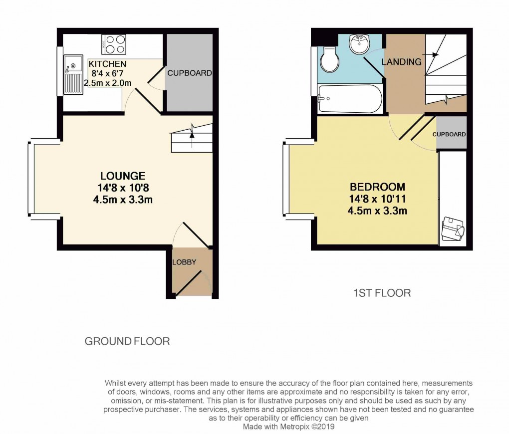 Floorplan for Luton