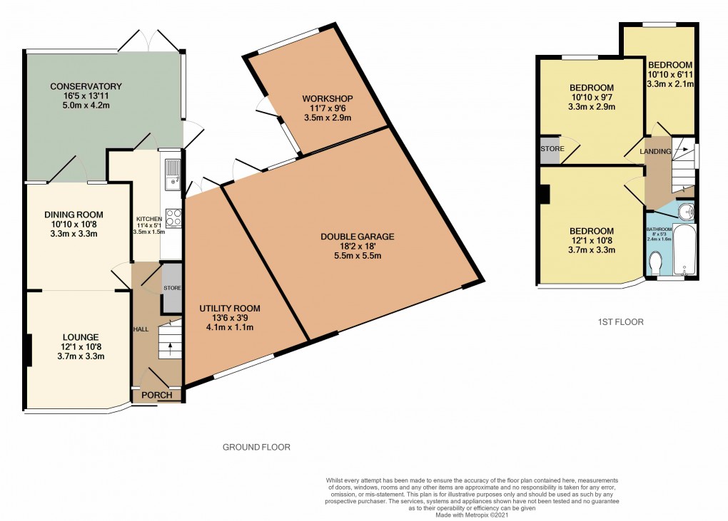 Floorplan for Luton