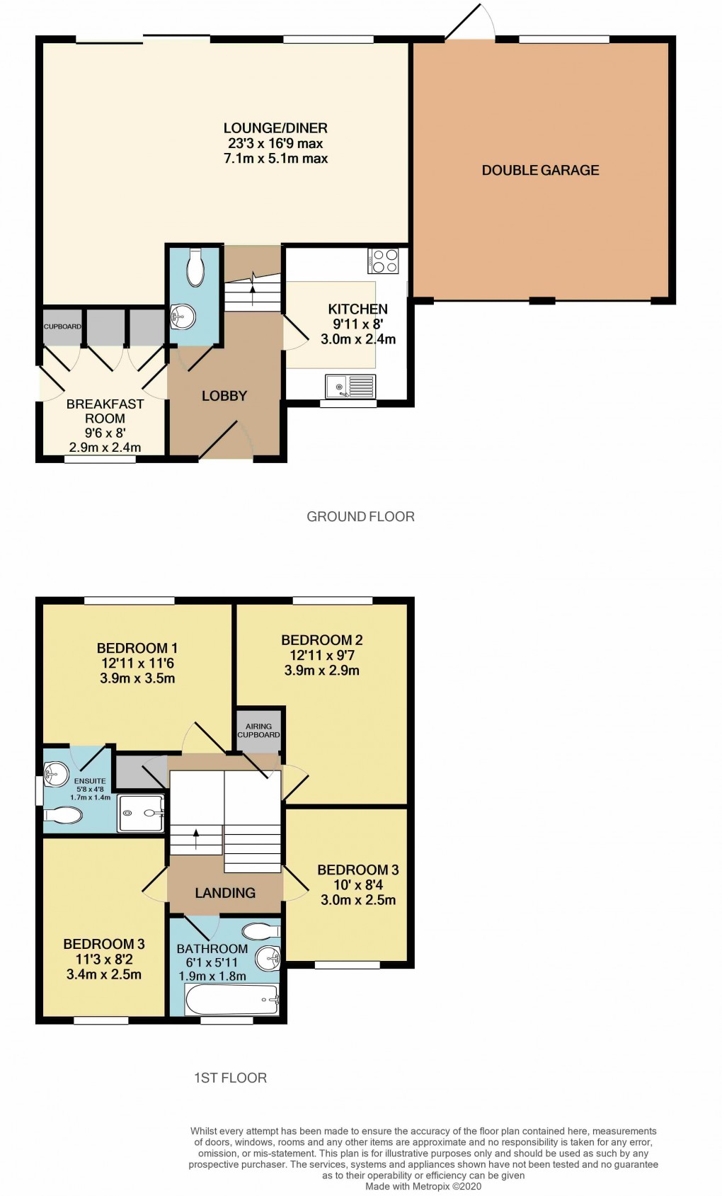 Floorplan for Luton