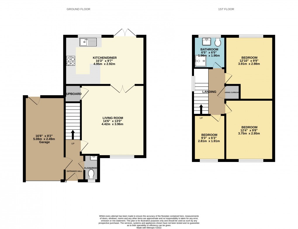 Floorplan for Luton, Bedfordshire