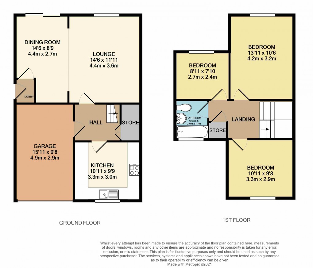 Floorplan for Luton, Bedfordshire