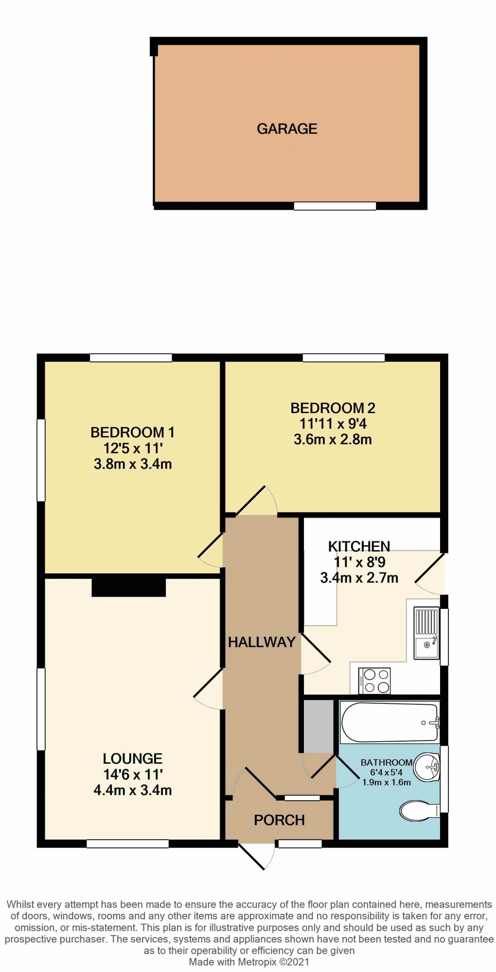 Floorplan for Luton, Bedfordshire