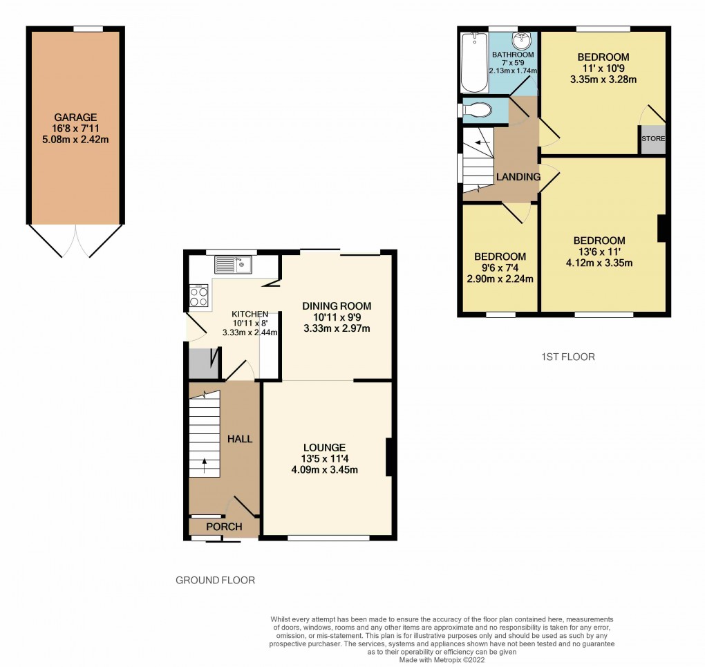 Floorplan for Luton, Bedfordshire