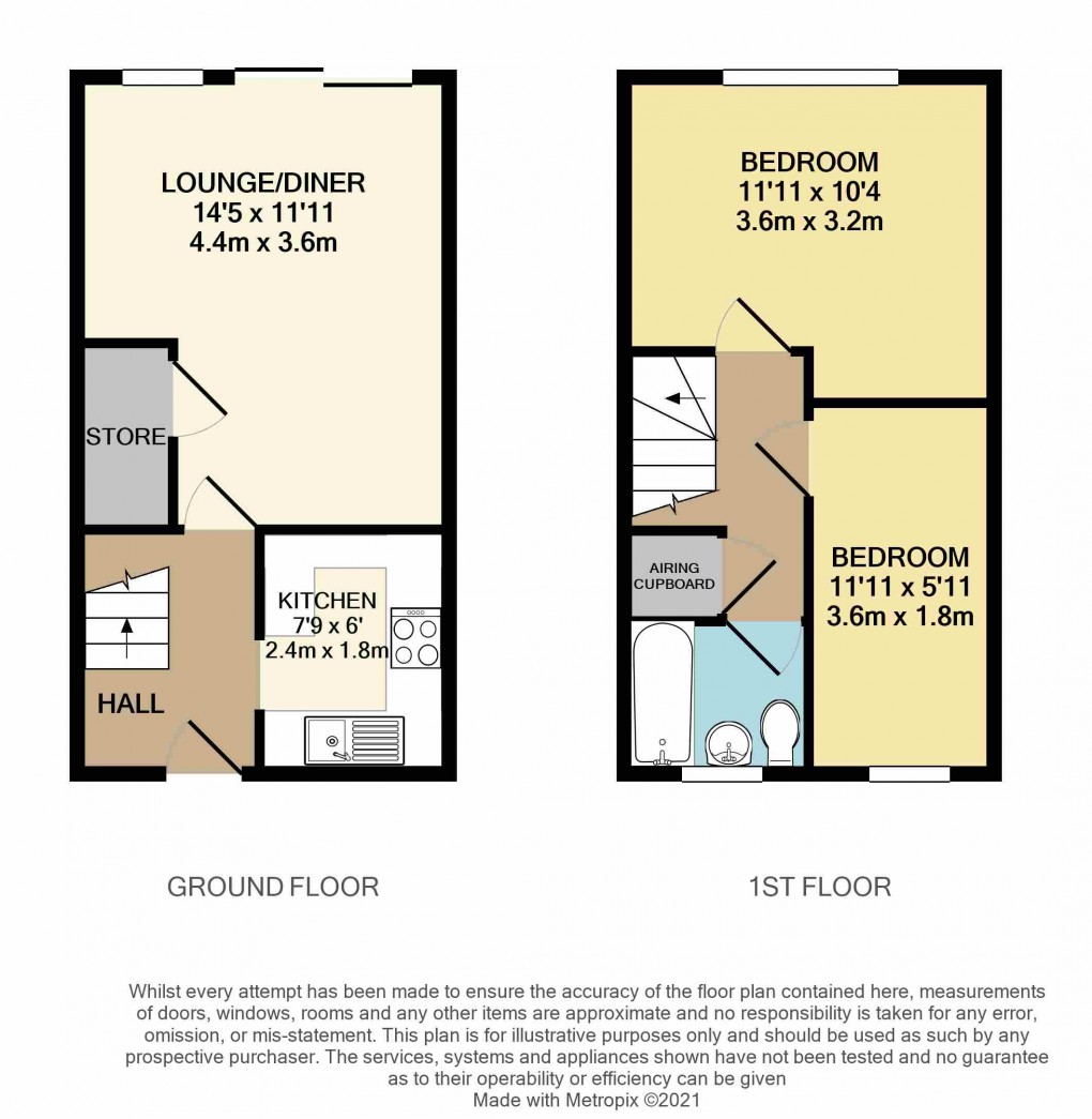 Floorplan for Luton