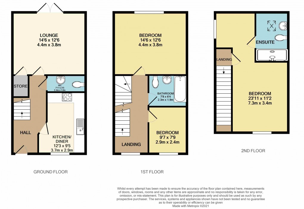 Floorplan for Luton