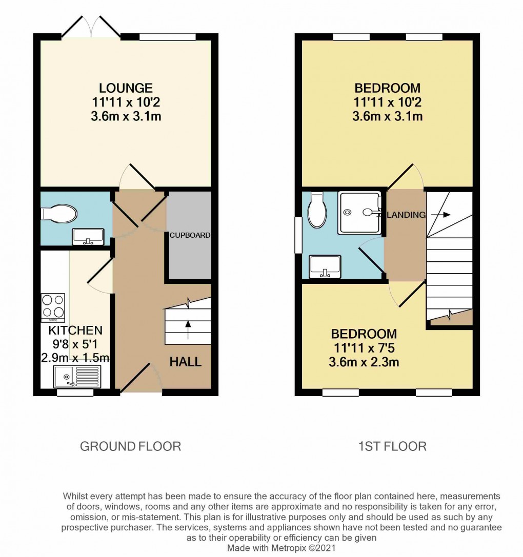 Floorplan for Luton