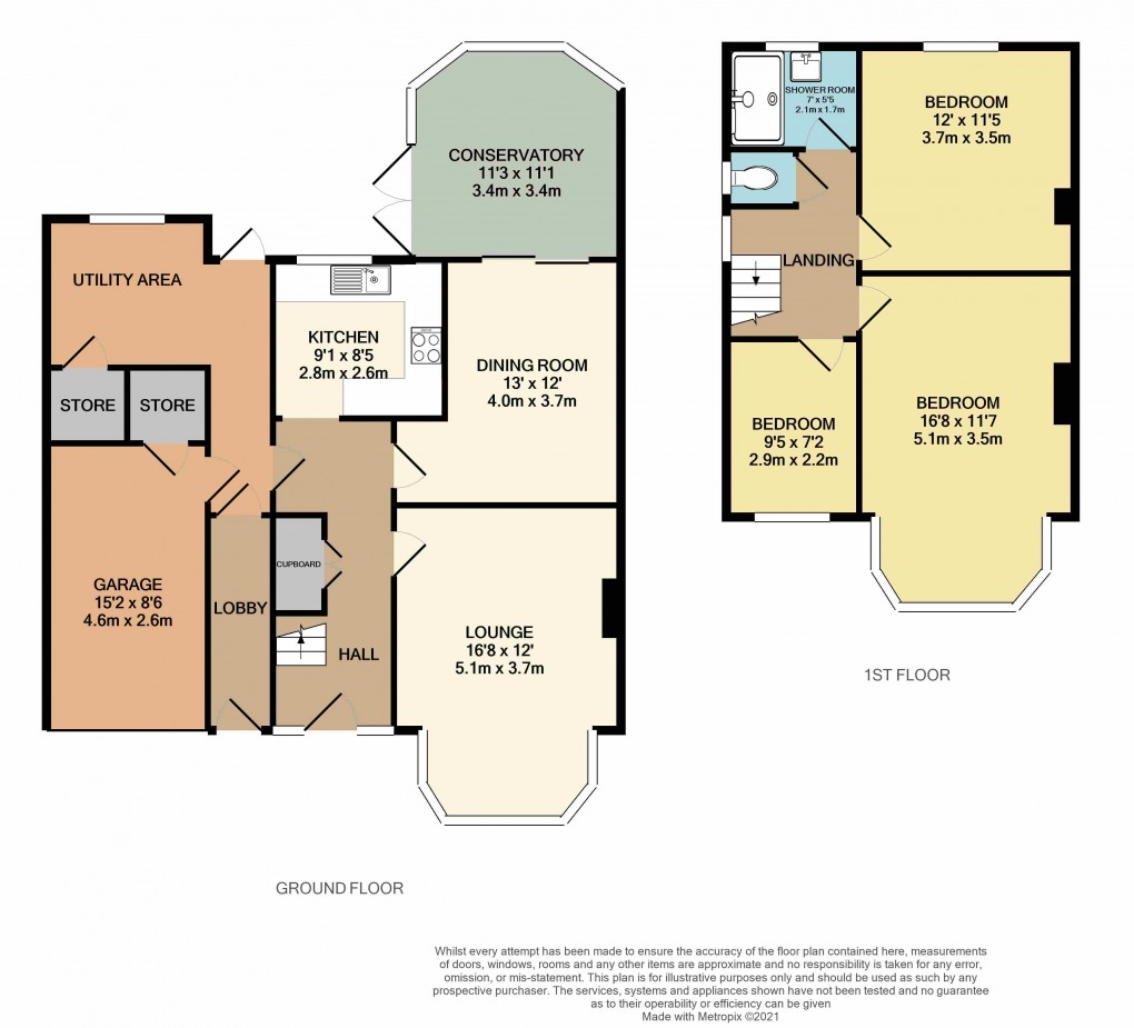 Floorplan for Luton, Bedfordshire