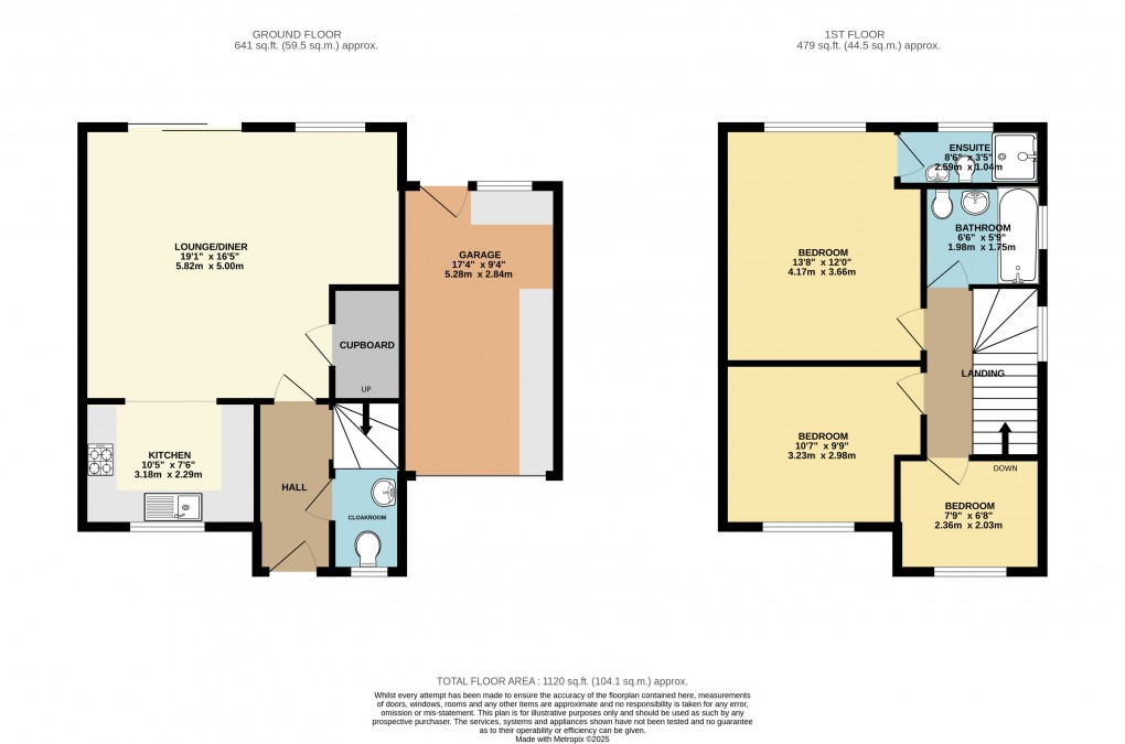 Floorplan for Luton, Bedfordshire