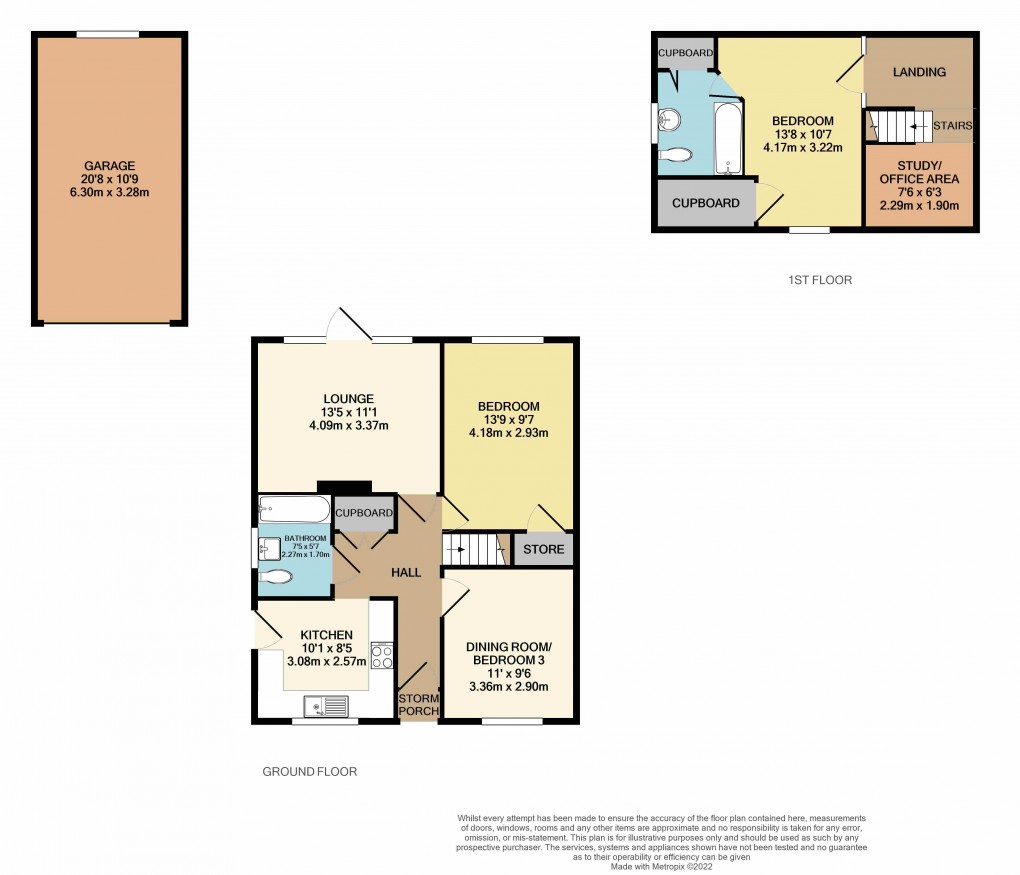 Floorplan for Luton, Bedfordshire