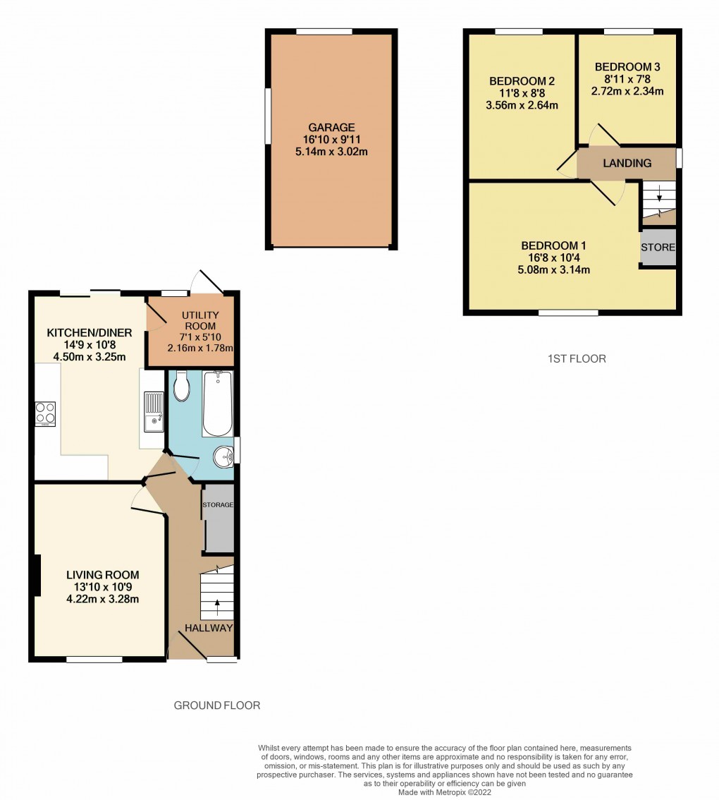 Floorplan for Luton, Bedfordshire