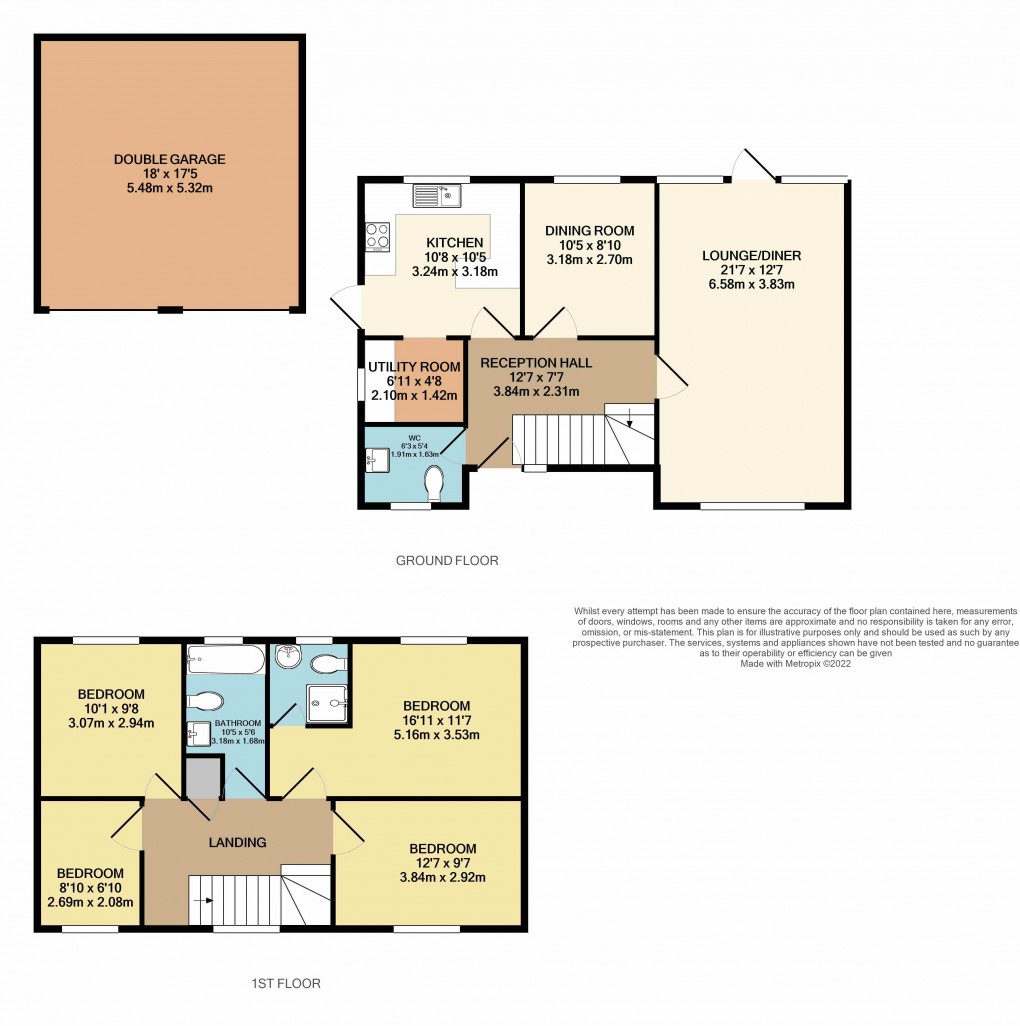 Floorplan for Luton, Bedfordshire