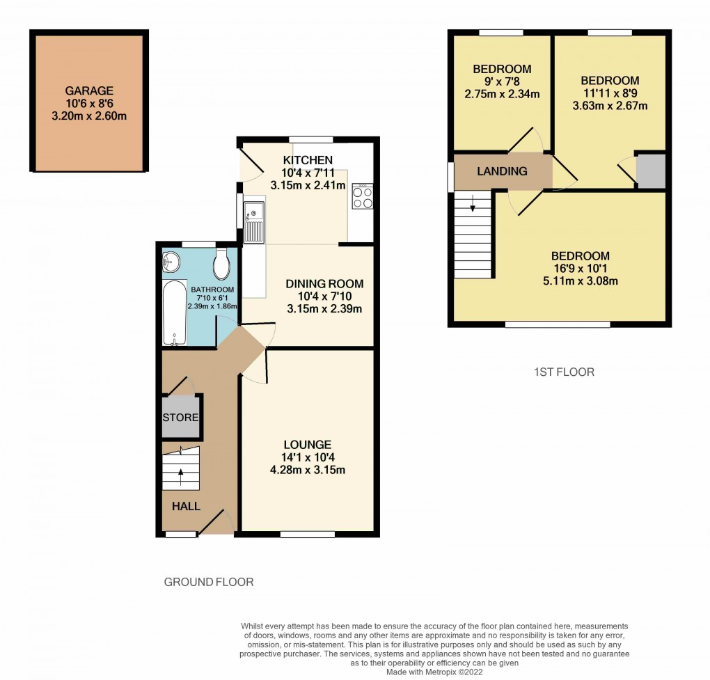 Floorplan for Luton, Bedfordshire