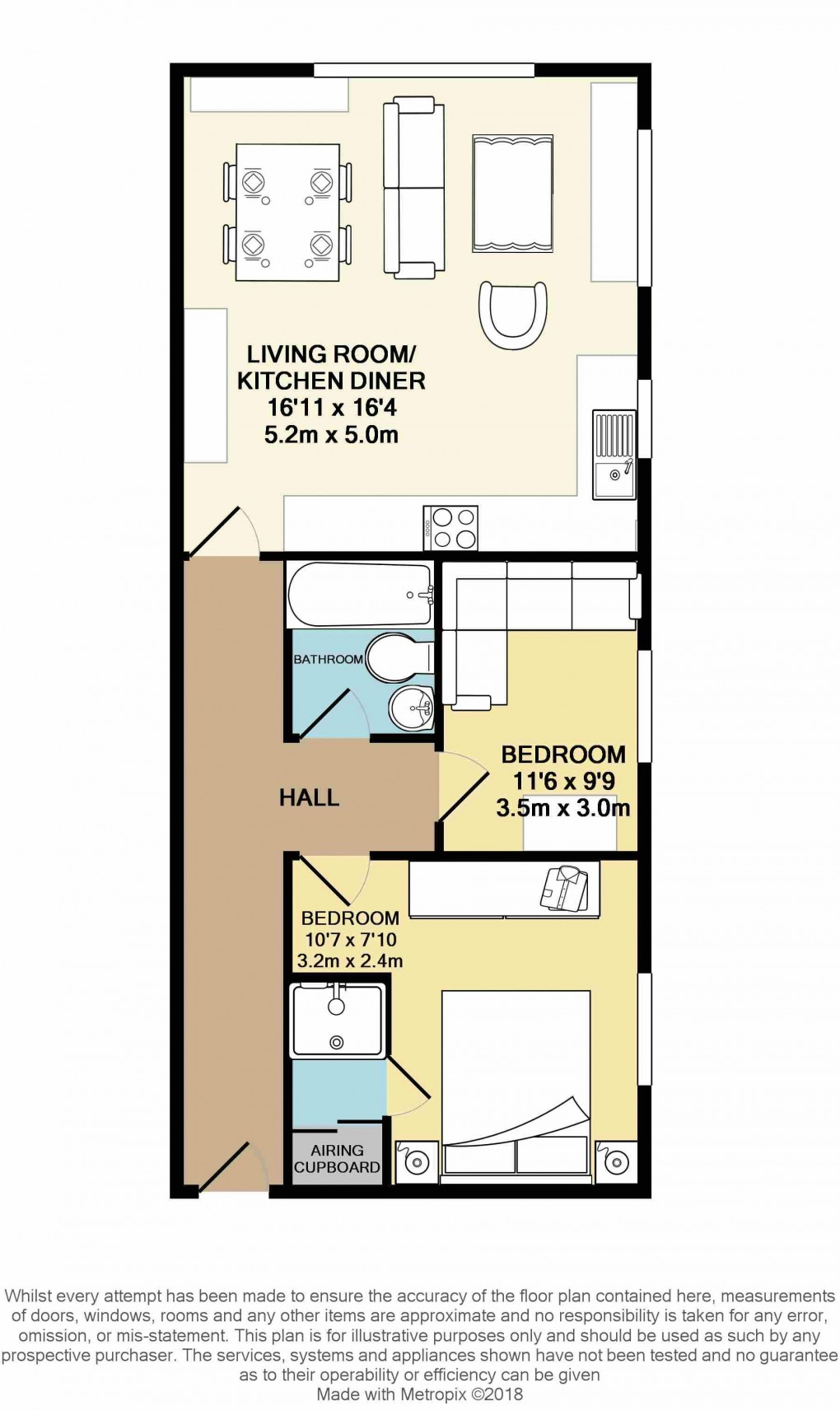 Floorplan for Luton