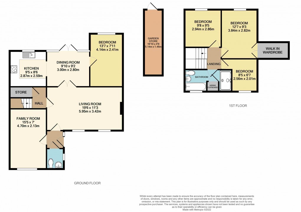 Floorplan for Luton, Bedfordshire