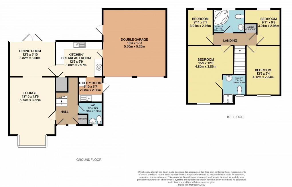 Floorplan for Luton, Bedfordshire