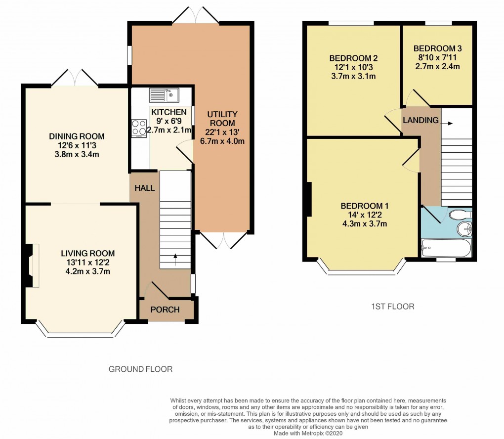 Floorplan for Luton