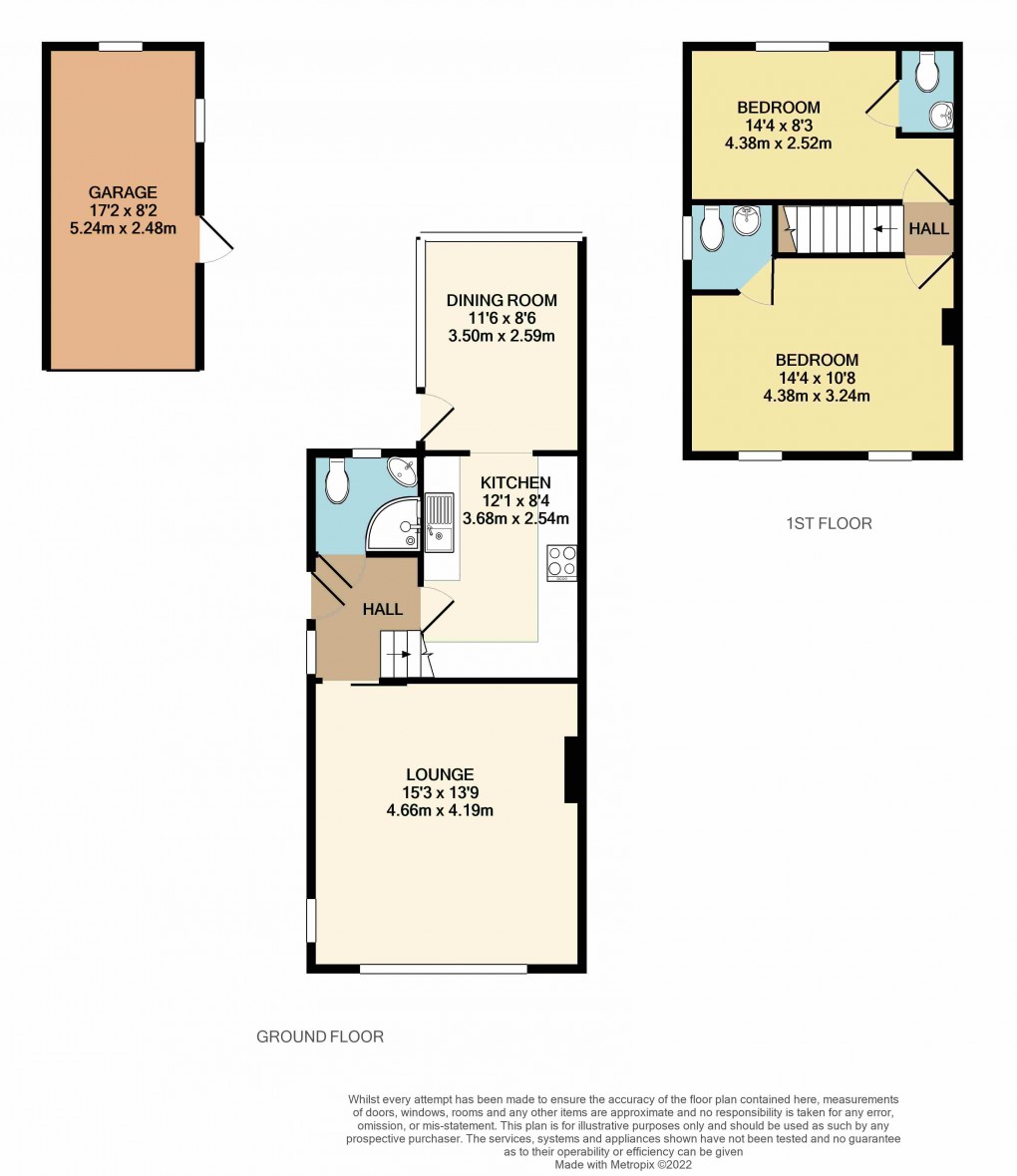 Floorplan for Luton, Bedfordshire