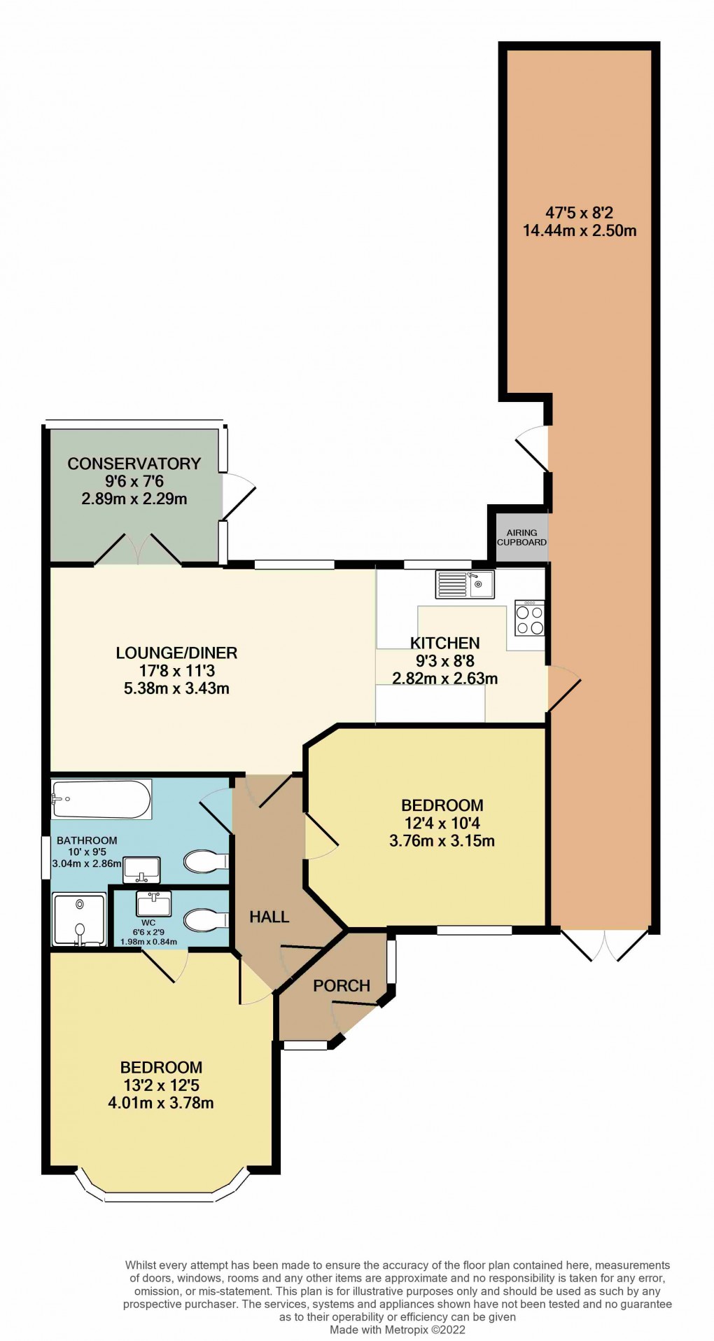 Floorplan for Luton, Bedfordshire