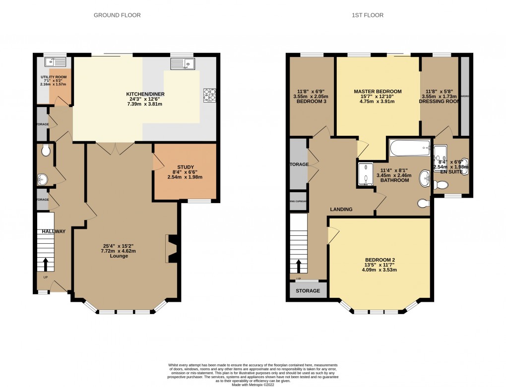 Floorplan for Luton, Bedfordshire