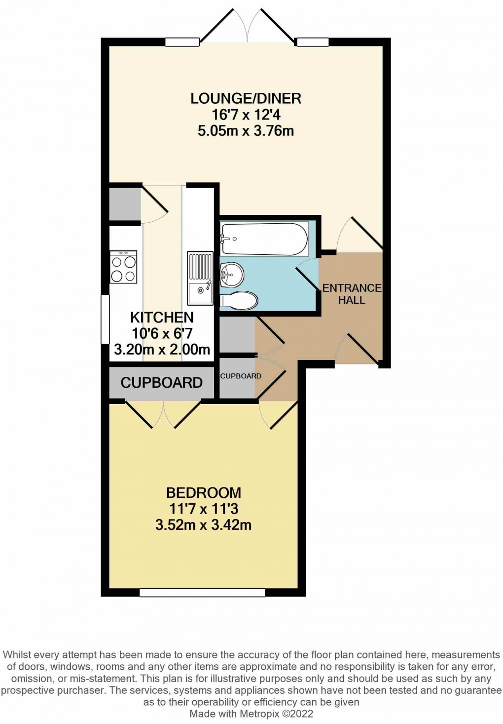 Floorplan for Luton, Bedfordshire