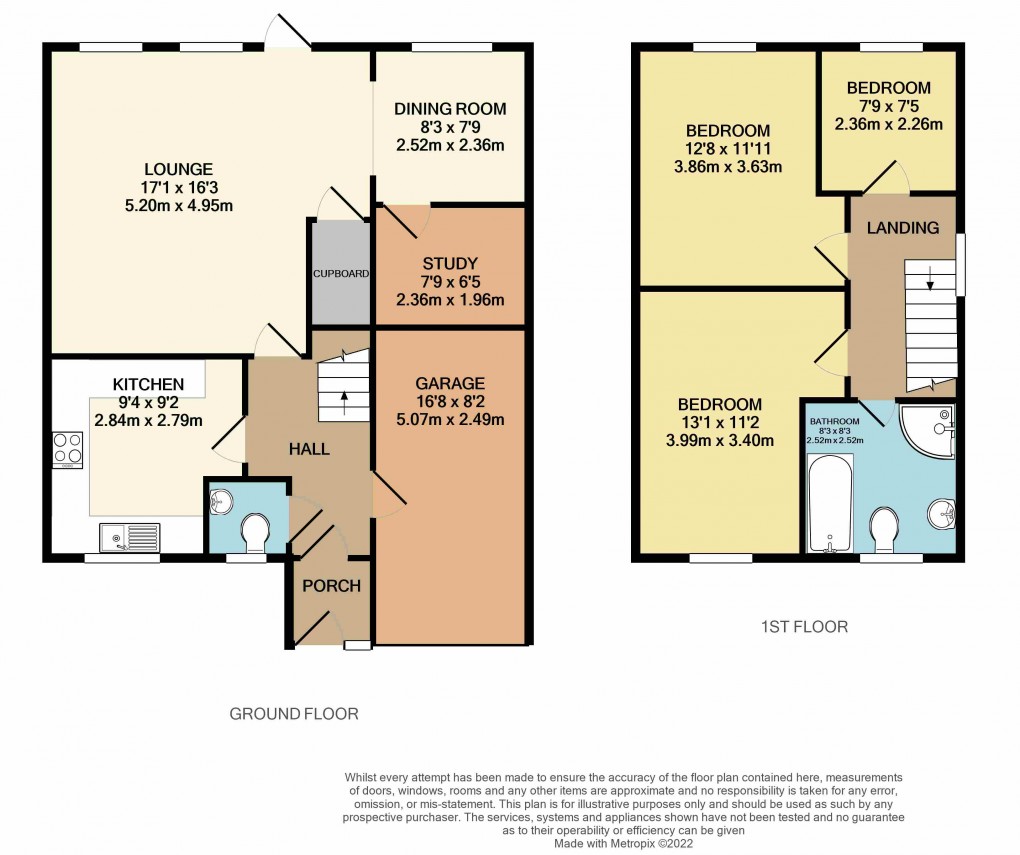 Floorplan for Luton, Bedfordshire