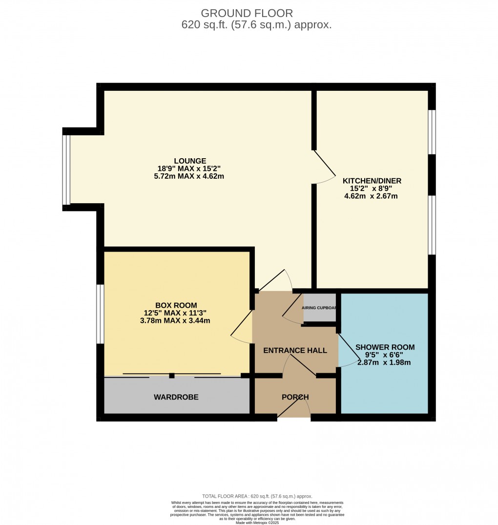 Floorplan for Luton, Bedfordshire