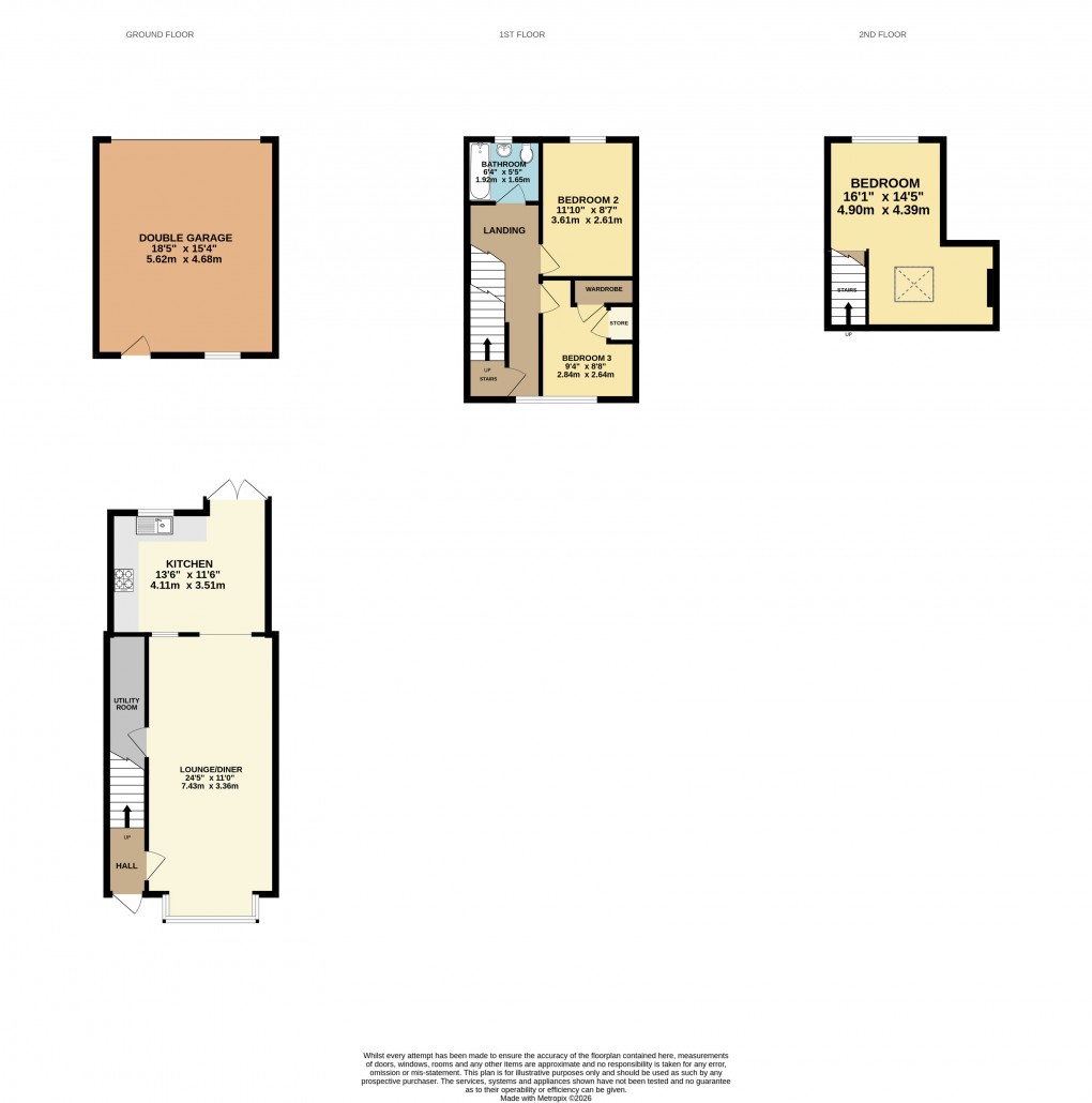 Floorplan for Luton, Bedfordshire