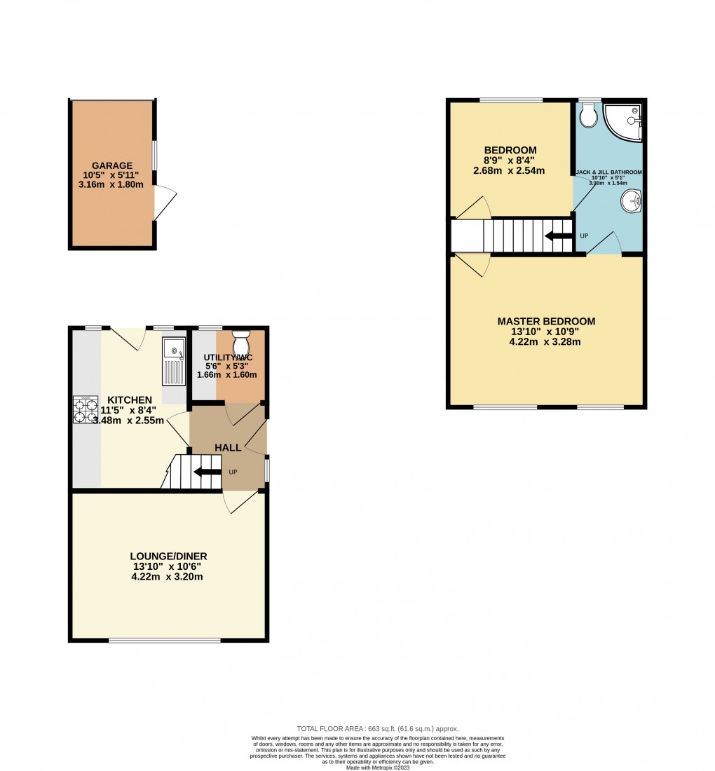 Floorplan for Luton, Bedfordshire