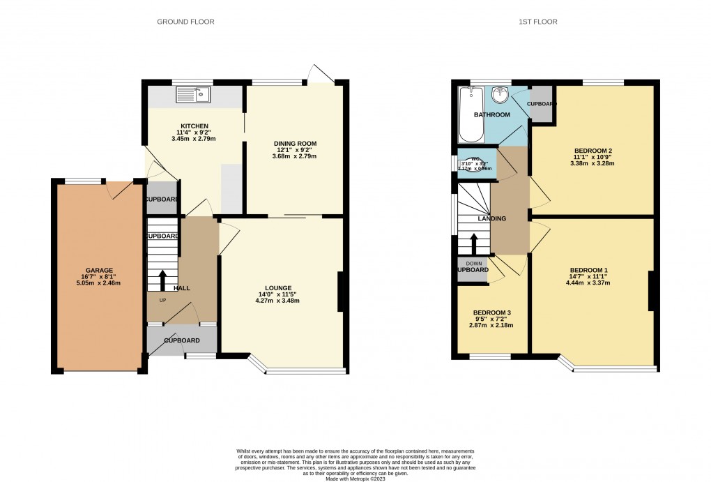 Floorplan for Luton, Bedfordshire