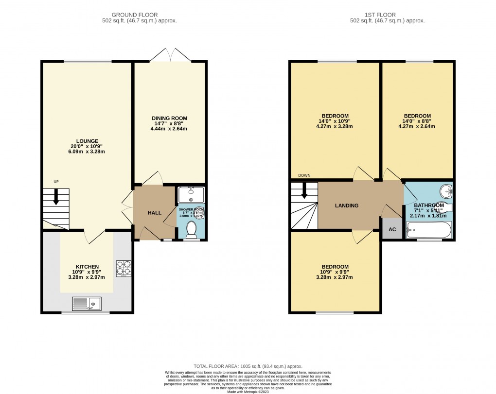 Floorplan for Luton, Bedfordshire