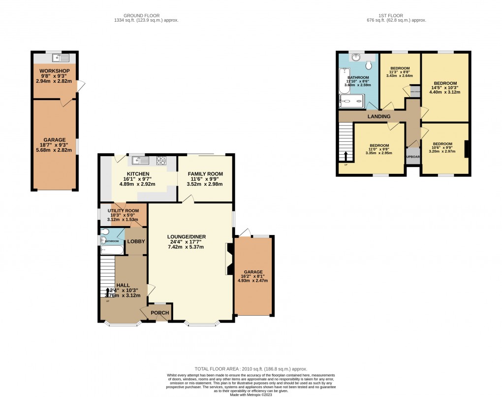 Floorplan for Luton, Bedfordshire