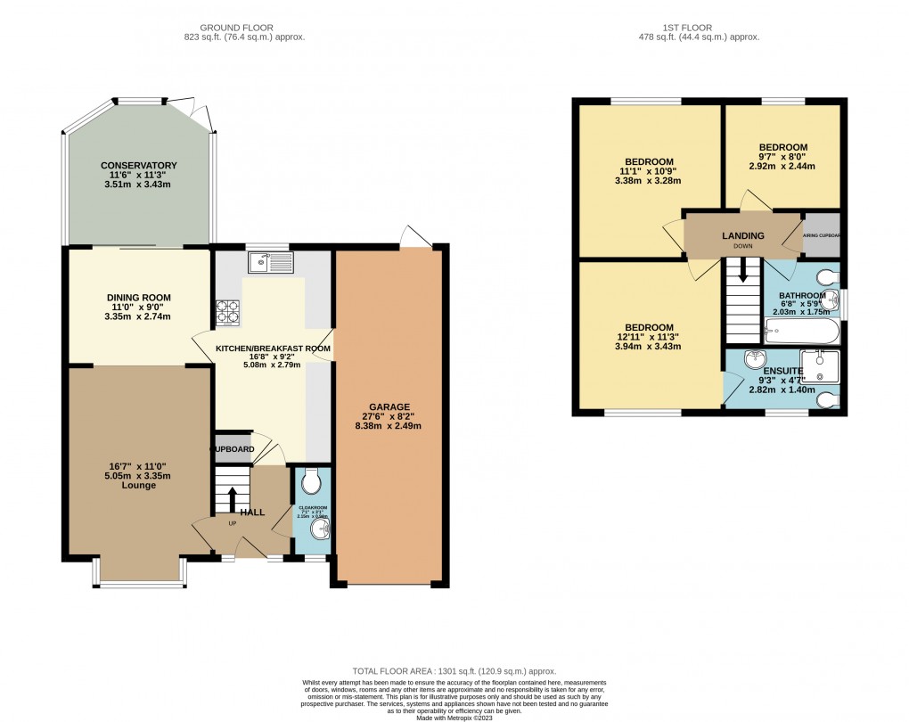 Floorplan for Luton, Bedfordshire