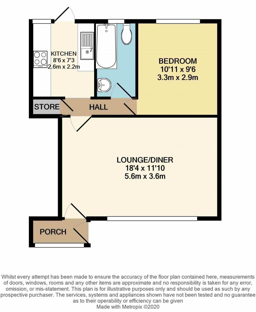 Floorplan for Luton, Bedfordshire