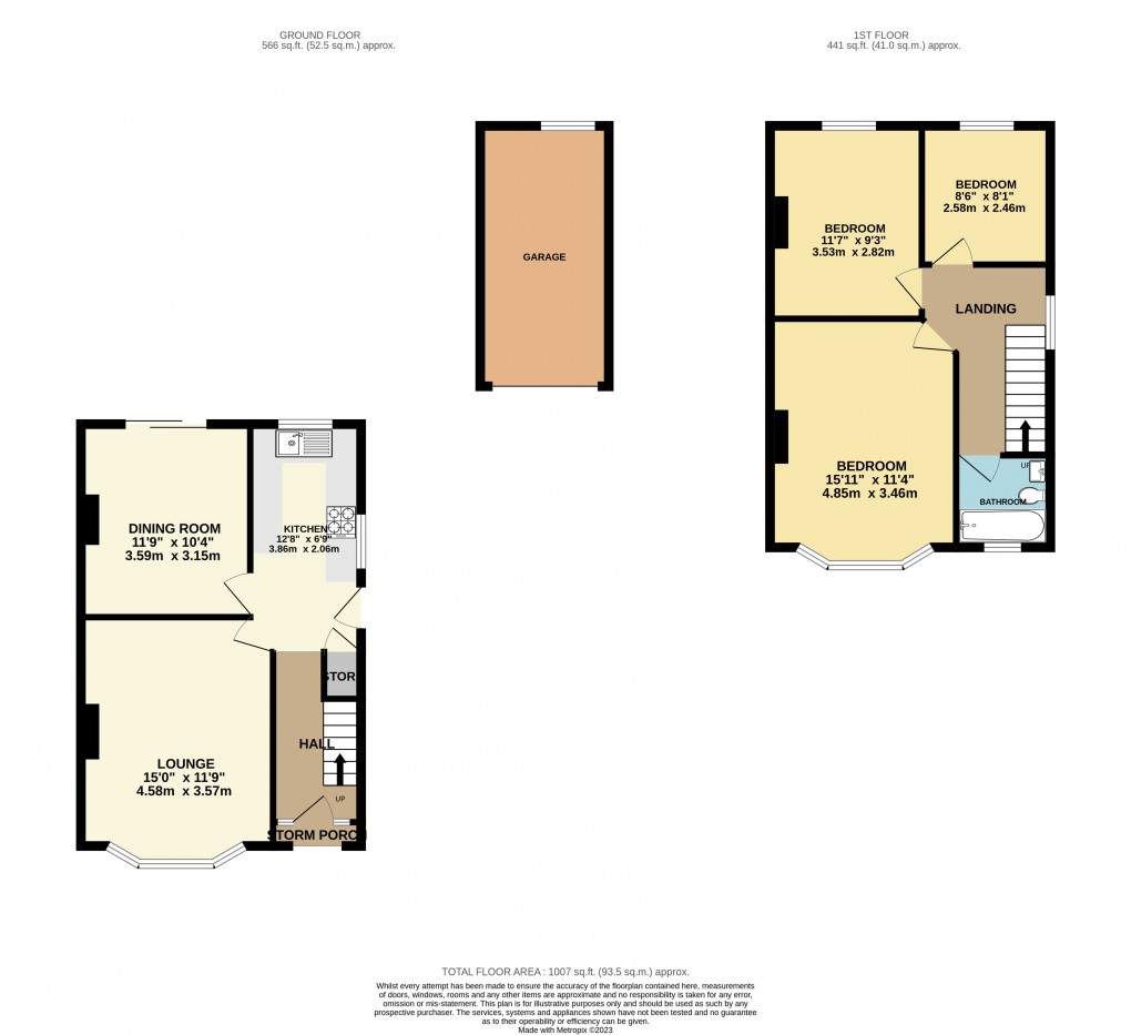 Floorplan for Luton, Bedfordshire