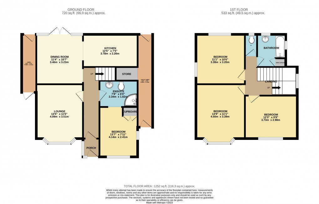 Floorplan for Luton, Bedfordshire