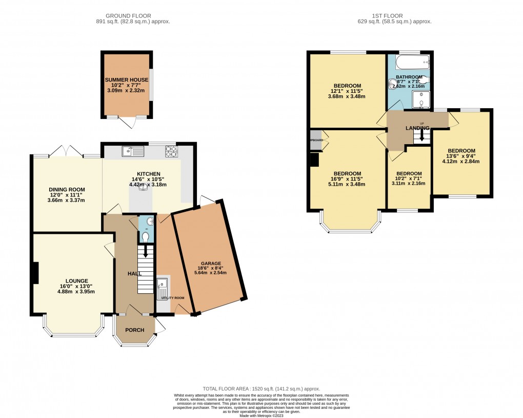 Floorplan for Luton, Bedfordshire