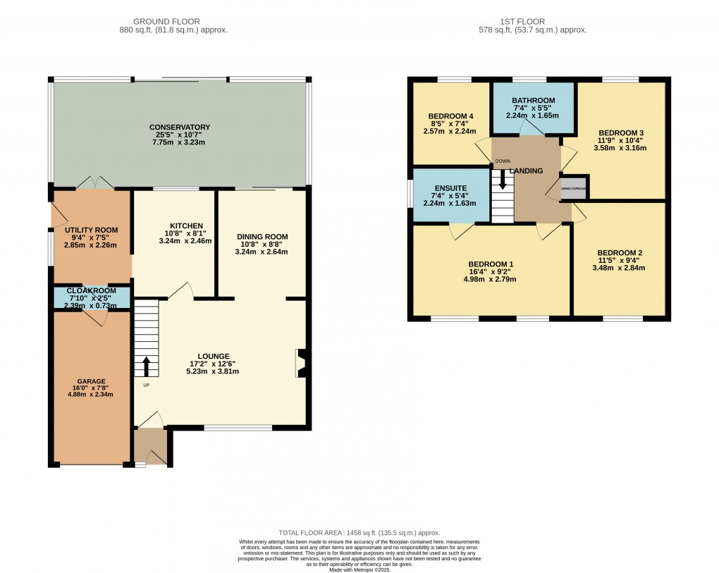 Floorplan for Luton, Bedfordshire