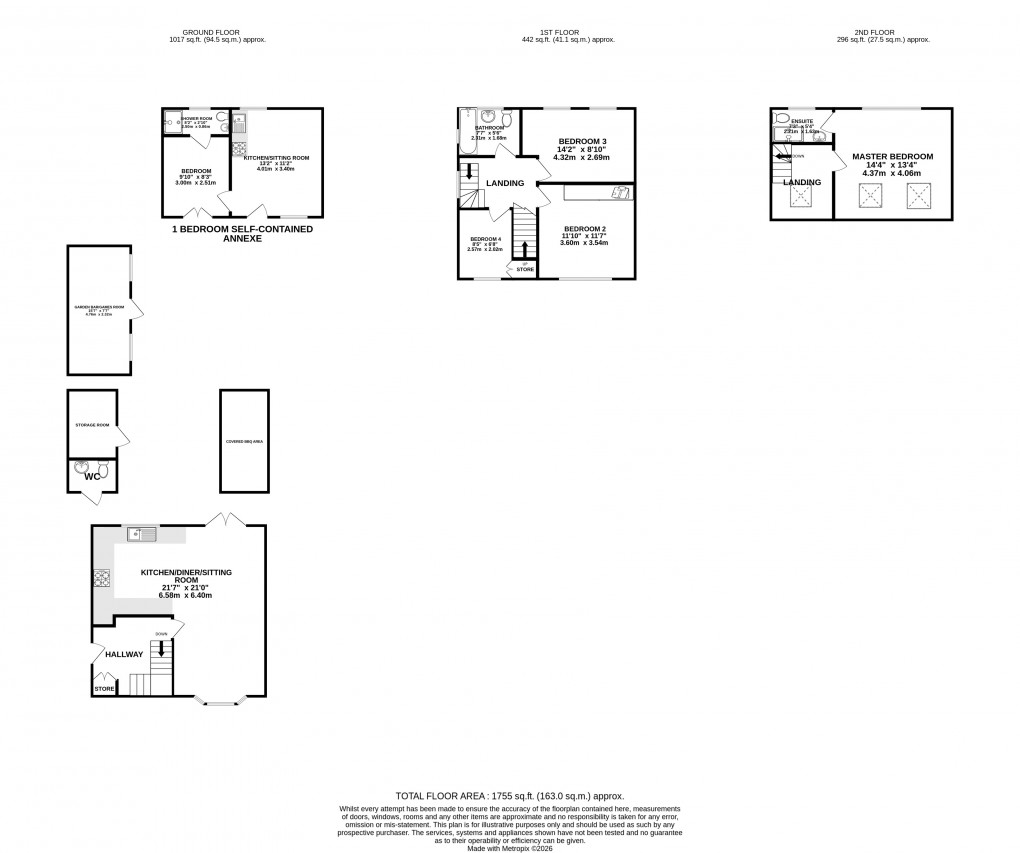 Floorplan for Luton, Bedfordshire
