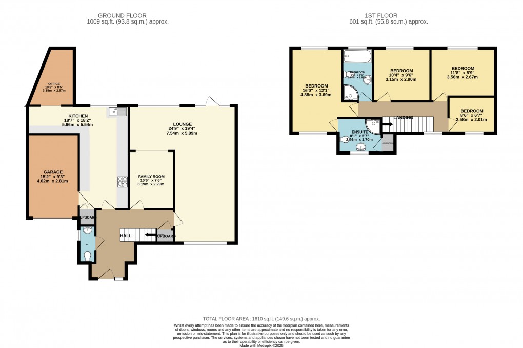 Floorplan for Luton, Bedfordshire
